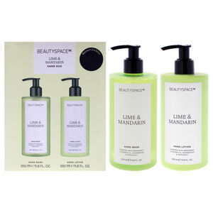 Beauty Space Hand Lotion Duo - Limen and Mandarin by SpaceNK Unisex 2 Pc 11.8oz
